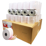 Star SP700 Kitchen Printer Paper (1000 Rolls - 50 GSM) 3-ply 3 inch 65 Feet White/Canary/Pink Carbonless Paper for TMU 220 BuyR
