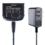 Qbmel 20Volt Li-Ion Battery Charger Replacement for Black+Decker LCS1620 90590282 20V MAX Lithium Ion Battery LBXR20 LBXR20-OPE 