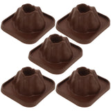 Toddmomy 5Pcs Volcano Science Kit - DIY Demonstration Model & Fairy Garden Decoration