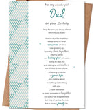 HEJOYN Dad Birthday Card