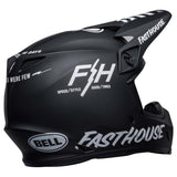 Bell Mx-9 Mips Dirt Helmet (Fh Prospect Matte Black/White - X-Large)