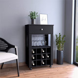 Memphis Bar Cart -Living Room -Black