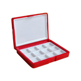 CALANDIS Empty Watercolor Palette Box Paint Palette Box for Painters Artists Students B 12grids | Palettes | Painting Tools & Ac
