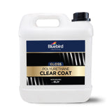 Bluebird Polyurethane Clear Coat for Furniture, Paintings, Water-Based Professional Varnish (Gloss, 135.2 Fl Oz)