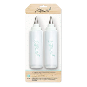 American Crafts, Sweet Sugarbelle, Bottle Coupler, Includes 2 8 Oz., Frosting Tool For Cake And Cookie Frosting, Compatible With