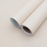 Yancorp 24x120 Matte Beige Contact Papaer Peel and Stick Wallpaper Vinyl Wrap Countertop Wallpapers Waterproof for Cabinets Draw