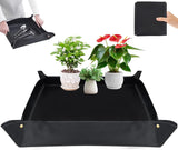 Dharvim Gardening Plant Repotting Mat, Foldable Mat Waterproof Plant Repotting Mat Transplanting Mat, Succulent Hand Transplanti