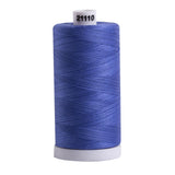 Connecting Threads 100% Cotton Sewing Thread - 1200 Yard Spool (Periwinkle)