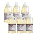 Mrs. Meyers Clean Day Lavender Laundry Detergent Concentrated Loads Per Bottle 64 Fl Oz (Pack of 6)
