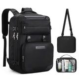 Maelstrom Travel Backpack for Women Men,35L Laptop Backpack Fits 17Inch Laptop,Carry On Backpack for Airplanes with Crossbody B