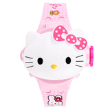Matrix Kids Edition 3D Heads Up With 6 Image Projection Digital Watch For Kids (Pink)