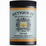 Water-Based Gel Stains by Retique It, 55 Old Oak, 32oz Stain