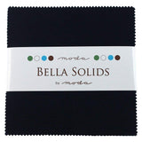 Bella Solids Navy Charm Pack 42 Squares 5 Moda Fabrics 9900PP 20