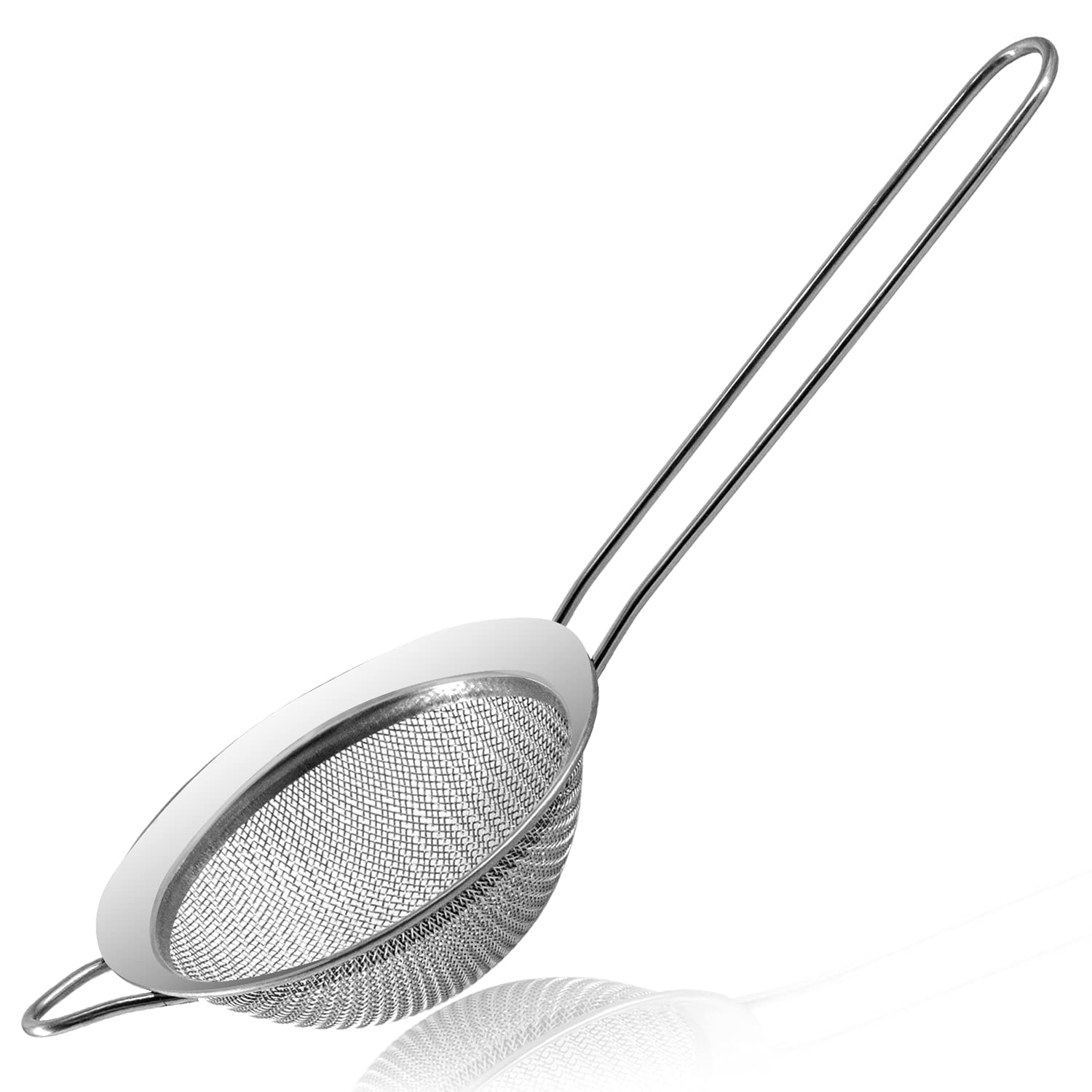 Anaeat Fine Mesh Strainers - Premium Stainless Steel Colander Sieve Sifters, with Durable Mesh and Sturdy Handle, Excellent for 