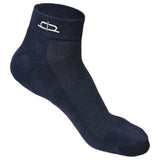Heelium Bamboo Socks For Men, Quarter Length, OdourFree & Breathable, Padded Base & AntiBacterial, Softer Than Cotton Socks, B