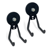 TSUYA Strong Magnetic Hooks, 22Lbs Garage Magnet Hooks Utility Hooks Heavy Duty for Hanging Yard Tools Extension Hose Power Tool