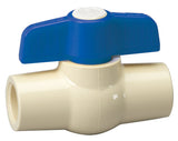 Homewerks VBVCPVE4B Ball Valve x Solvent, CPVC, 0.75 Inch, Blue