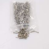 newlng 500PCS Small Nail Round Head Tiny Nails String Art Nails Hand-Made Hardware Accessories Fasteners Mini Nails 1 X 10mm/0.0