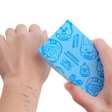 Kids & Adults Ultra Soft Bath Sponge Body Exfoliator, Face Scrubber, Japanese Loofah for Shower & Dead Skin Removal Safe for