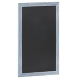 Flash Furniture Canterbury Wall Mount Magnetic Chalkboard Sign - Rustic Blue Finish - 24 x 36 - Vertical or Horizontal Hanging M