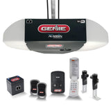 Genie 39765W 7155L LED Connect Garage Door Opener, Black