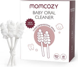 Momcozy Baby Tongue Cleaner Baby Toothbrush Disposable Oral Cleaner 40Count