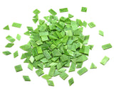 Lanyani 200 Mixed Color Glass Mosaic Tiles - 4 Shapes, Tiffany Stained Glass Pieces for Crafts