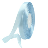 HARSKIYER 100 Yards 5/8 Inch Light Blue Satin Ribbon, Solid Fabric Ribbon Roll for Gift Wrapping, Floral Bouquets, Wedding, Part
