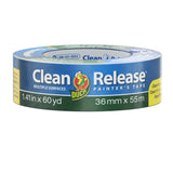 Duck Brand Clean Release Painters Tape, 1.41 in. x 60 yd., Blue, Single Roll (240194)