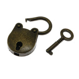 LDCREEE Antique Embossing Decorative Brass Hasp Clasp Latch Lock with Screws for Jewelry Box Ordinary Box Wooden Case Furniture