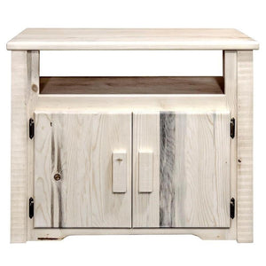 Montana Woodworks Homestead Collection Utility Stand, Clear Lacquer Finish