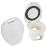 Scandvik Replacment Cup/Cap For Reccesed Shower - White