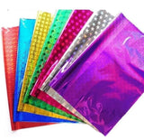 TOYSFAST (25 Sheet) Plastic Holographic Metallic Gift Paper Wrapping Sheets Especially for Gifts for Loved, 47 cm X 67 cm Pack o