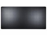 Global Harmonics Metal Peg Board, 32x16 Inch Heavy Duty 1mm Thick Metal Pegboard Panels, 1-Inch Hole Spacing - Perfect for Use i
