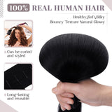 100 Strands/Pack I Tip Remy Human Hair Extensions Pre Bonded Keratin Stick In Hair Extensions Cold Fusion Hair Piece For Women L