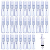 30Pcs 3ml/0.101 Oz Portable Mini Refillable Clear Glass Empty Sprayer Perfume Bottles Cosmetic Atomizers Spray Bottle Container 
