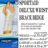 Sport Aid Deluxe Wrist Brace Small Right 1 ea