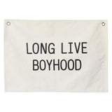 Canvas Banner Wall Hanging Blank Banner Flag for Nursery Decoration