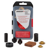 Arrow GK1238 Grommet Tool Kit, Includes 3/8 and 1/2 Grommets for Canvas, Sailcloth, Pool Covers, and More