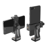Neewer Smartphone Holder Phone Tripod Mount Compatible with iPhone 16 15 Pro Max Plus 14 13 12 Mini Samsung Galaxy S24 S23 Ultra