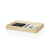 Prosumers Choice 2Tier Desk Organizer with Drawers and Storage Wooden Desk Organizers Mini Bamboo Organizing Unit Ideal 