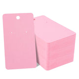 joycraft Earring Display Cards - 200Pcs Pink Paper Stud Display Cards, 3.5x2 In Jewelry Card for Selling, Small Business, Craft 