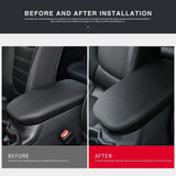 Intget Center Console Armrest Cover For Toyota Rav4 Accessories 2024 2023 2022 2021 2020 2019 Leather Middle Console Lid Cover P
