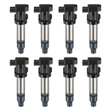 BDFHYK Ignition Coil Pack Set of 8 Compatible with Buick 07-11 Lucerne, Compatible with Cadillac 07-11 DTS,07-09 SRX, 07-10 STS,