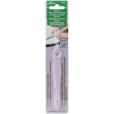 Clover 1223 Amour Steel Crochet Hook No. 6, 1.00mm , Purple
