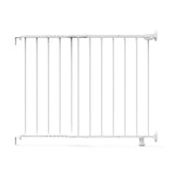 Ingenuity The Stairway 42W Series Safety Pet and Baby Gate, 28-42 Wide, 28 Tall, for Stairway or Hallways - White Metal
