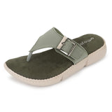 Ortho Joy Doctor Fancy Slipper For Women || Orthopedic Women'S Fancy Sandal/Slipper For Women,Green,4,B0CQG345Y5