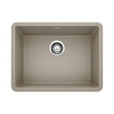 Blanco Precis Silgranit 24 Single Bowl - Truffle
