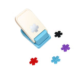 Cady Handmade Scrapbooking 1Inch 25mm Flowers Paper Punches Craft Lever Punch Embossing Puncher Mini Fancy Punch (1Inch Flowers)