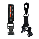 MELOTOUGH 2PCS Glove Holder Clip Reflective Safety Work Glove Holder Strap Glove Belt Clips for Firefighter Quick Access